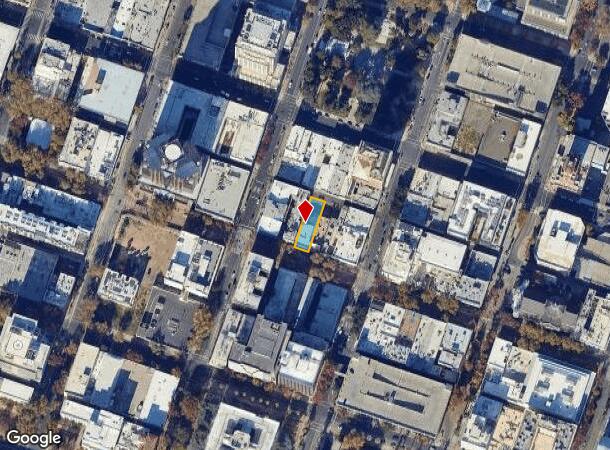  913 K St, Sacramento, CA Parcel Map