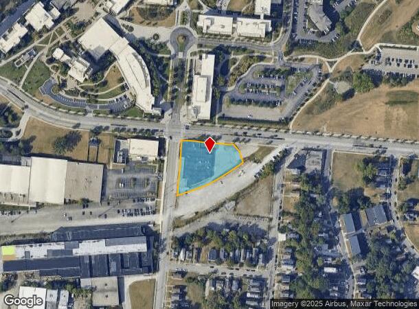  1605 Dana Ave, Cincinnati, OH Parcel Map