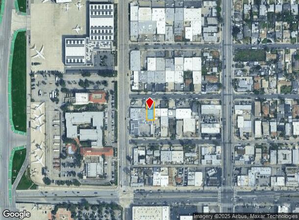 16148 Wyandotte St, Van Nuys, CA Parcel Map