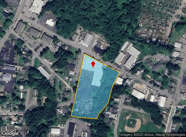  184 Stone St, Clinton, MA Parcel Map