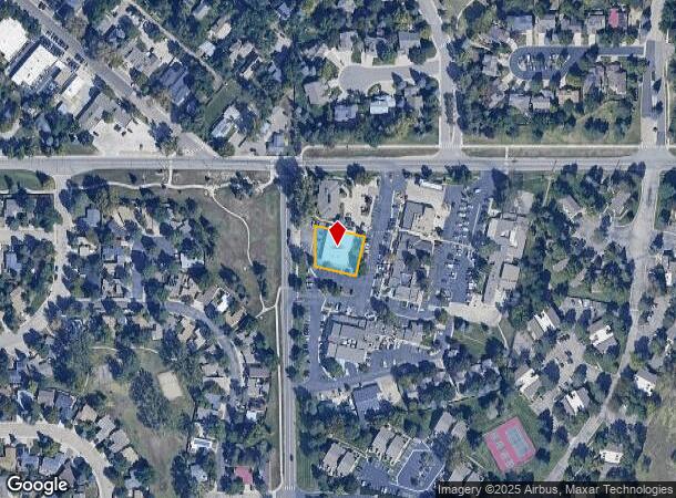 6964 N 79Th St, Niwot, CO Parcel Map