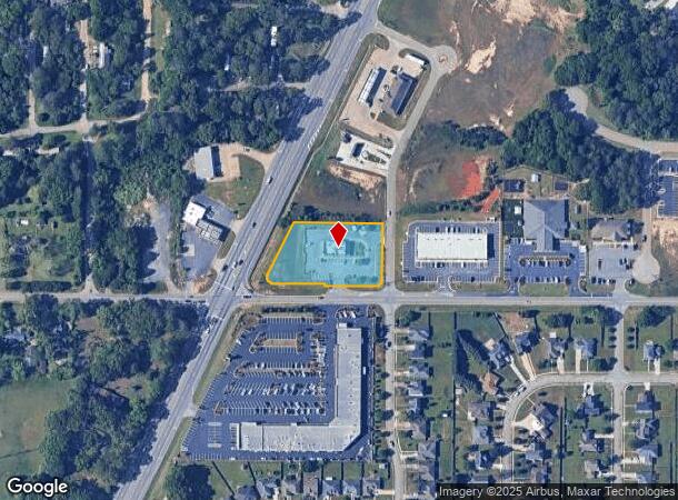 99 Sandy Run Rd, Bonaire, GA Parcel Map