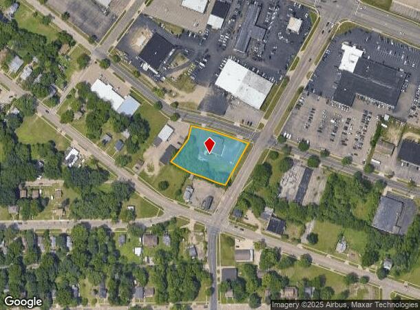  250 Washington Ave S, Battle Creek, MI Parcel Map