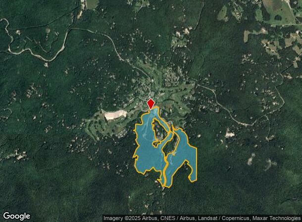 696 Sky Valley Way, Dillard, GA Parcel Map