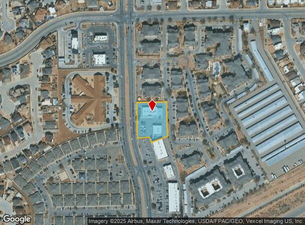 11100 Sean Haggerty Dr, El Paso, TX Parcel Map