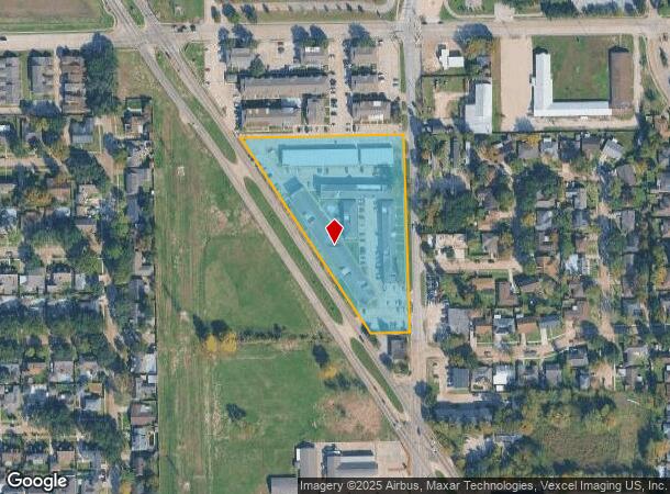 2525 Allen Genoa Rd, Pasadena, TX Parcel Map