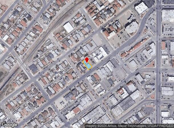  2707 Montana Ave, El Paso, TX Parcel Map