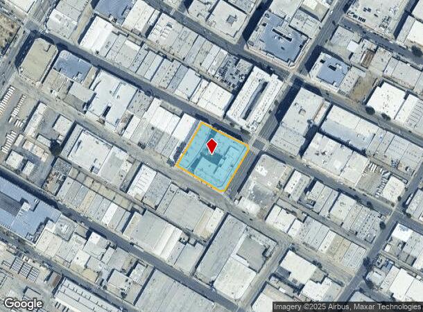 810 E Pico Blvd, Los Angeles, CA Parcel Map