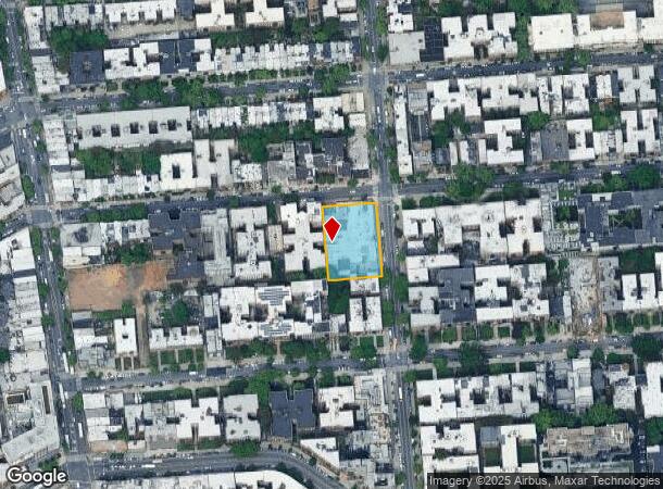 2038 Bedford Ave, Brooklyn, NY Parcel Map