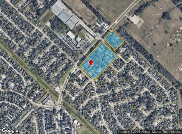 2323 W Bay Area Blvd, Webster, TX Parcel Map