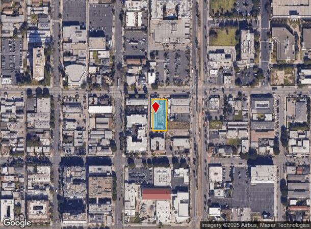 222 E 10Th St, Long Beach, CA Parcel Map