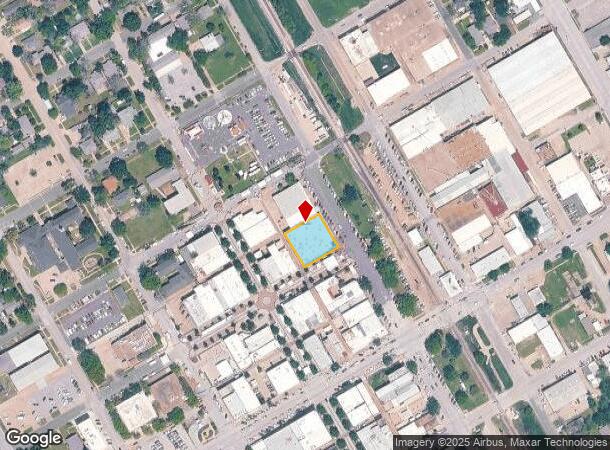  201 Nw Main St, Ennis, TX Parcel Map
