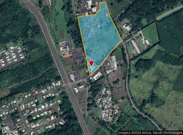  16 Railroad Ave, Keaau, HI Parcel Map