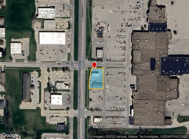2606 S Center St, Marshalltown, IA Parcel Map