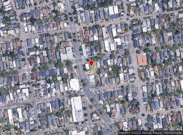  1504 Alcatraz Ave, Berkeley, CA Parcel Map