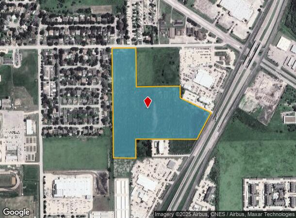 Of W Of West Hwy, Kingsville, TX Parcel Map