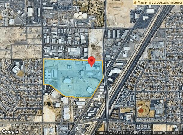  316 Atlas Dr, North Las Vegas, NV Parcel Map