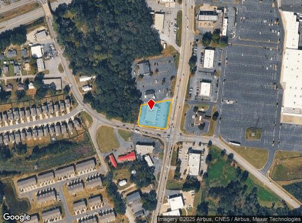 1040 S Pendleton St, Easley, SC Parcel Map