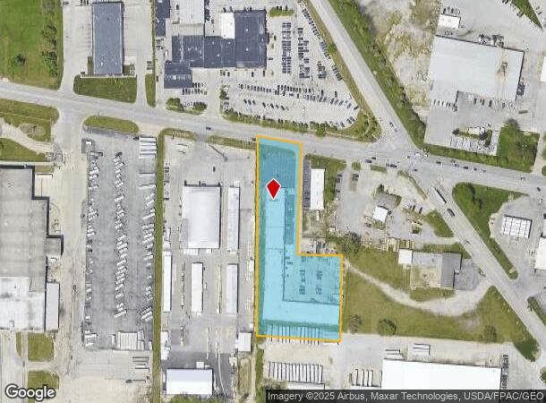  720 Illinois Ave, Maumee, OH Parcel Map