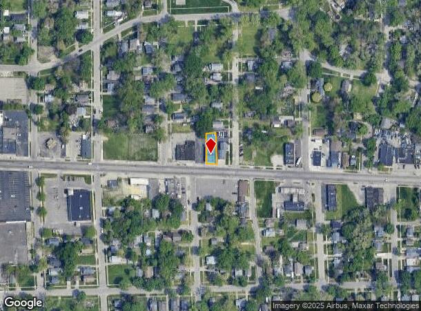  2215 Davison Rd, Flint, MI Parcel Map