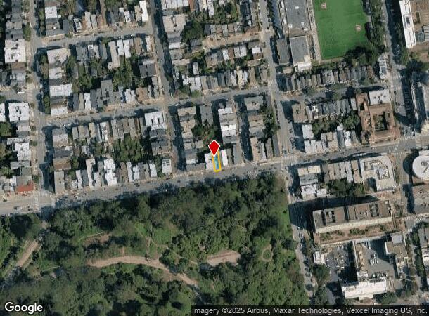  2368 Fulton St, San Francisco, CA Parcel Map