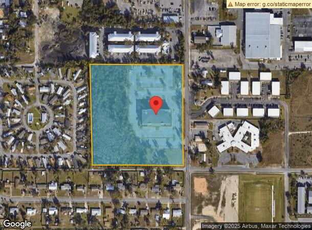  1311 Balboa Ave, Panama City, FL Parcel Map