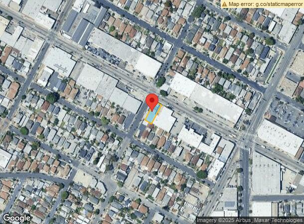  3408 Trinity St, Los Angeles, CA Parcel Map