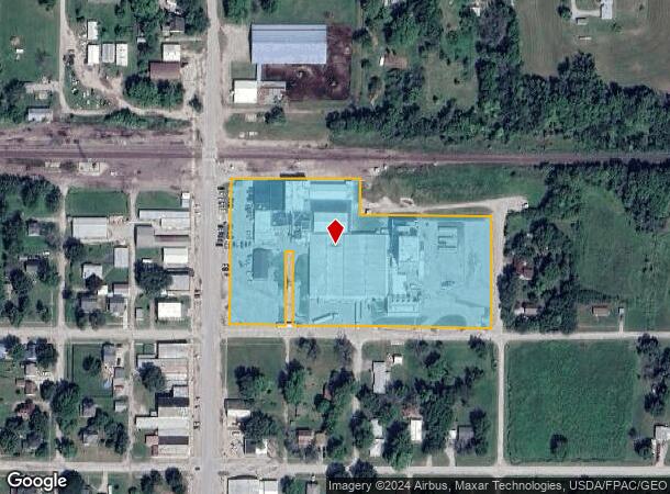  211 Central Ave, Clio, IA Parcel Map