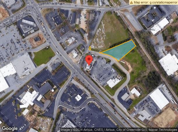  201 S Main St, Mauldin, SC Parcel Map