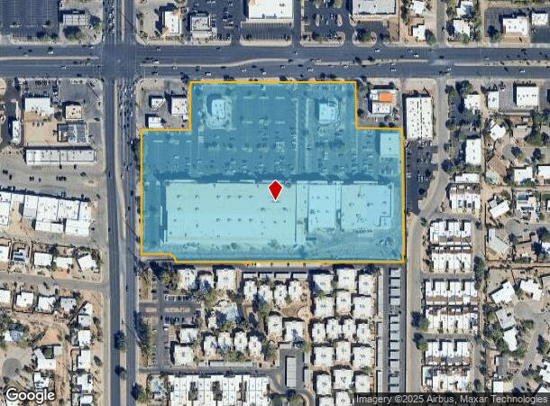  7120 E Broadway Blvd, Tucson, AZ Parcel Map