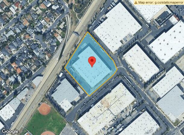  1175 Aviation Pl, San Fernando, CA Parcel Map