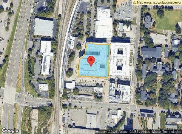  10 W Franklin St, Raleigh, NC Parcel Map