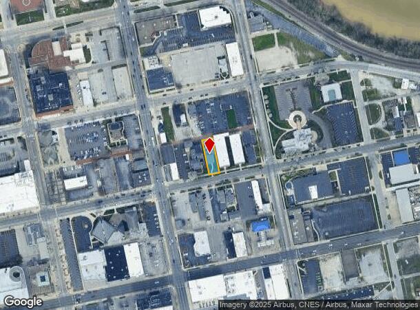  419 E Wayne St, Fort Wayne, IN Parcel Map