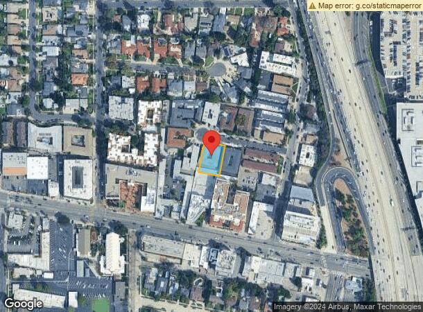  15470 Moorpark St, Sherman Oaks, CA Parcel Map