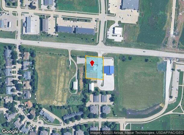 607 E Marengo Rd, Tiffin, IA Parcel Map