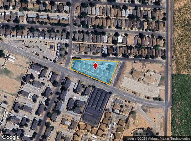  1624 Sunset Dr, San Angelo, TX Parcel Map