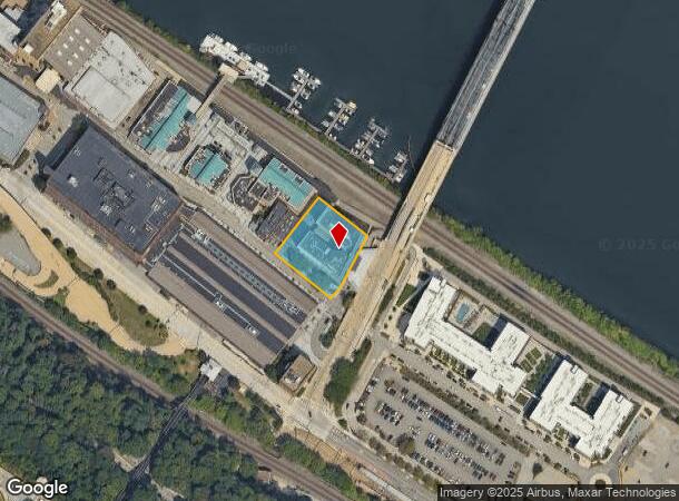 100 W Station Square Dr, Pittsburgh, PA Parcel Map