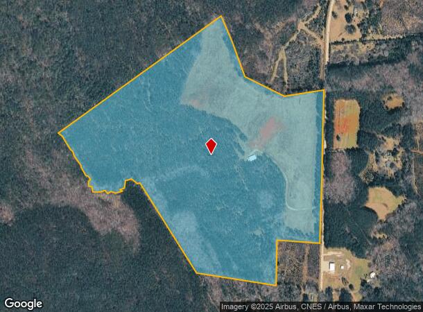 405 Tyger River Rd, Newberry, SC Parcel Map