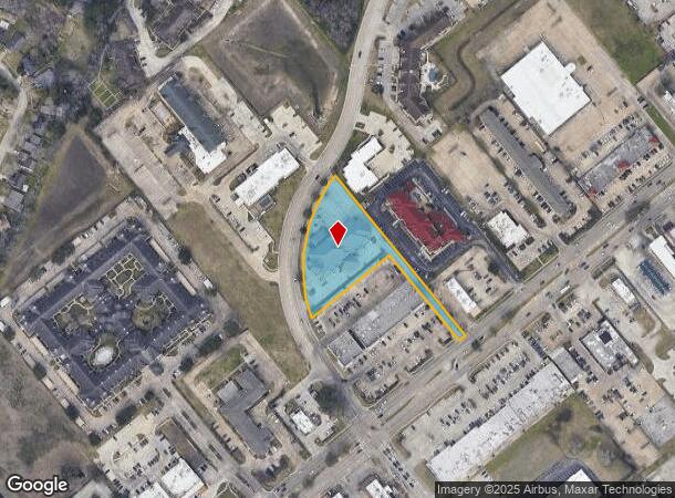  520 W Bay Area Blvd, Webster, TX Parcel Map