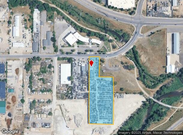 5550 W 56Th Ave, Arvada, CO Parcel Map