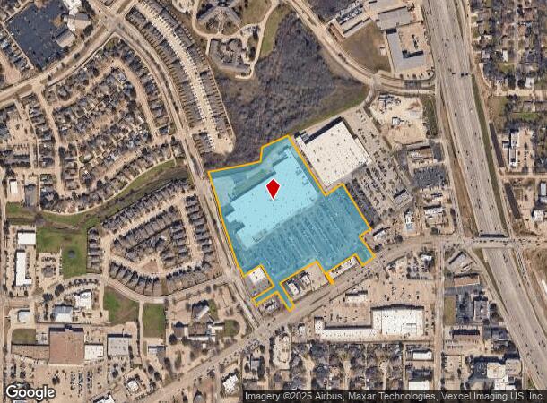  W Main St, Lewisville, TX Parcel Map