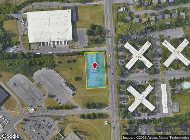  7461 Henry Clay Blvd, Liverpool, NY Parcel Map