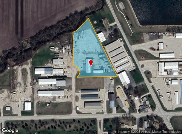  7080 Highland Dr, Morris, IL Parcel Map