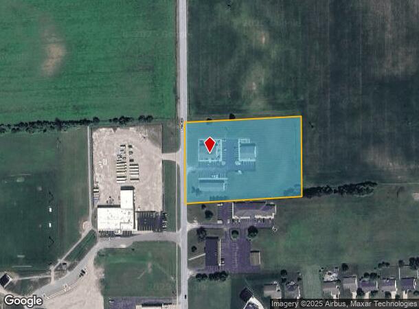 1226 N Hemlock Rd, Hemlock, MI Parcel Map