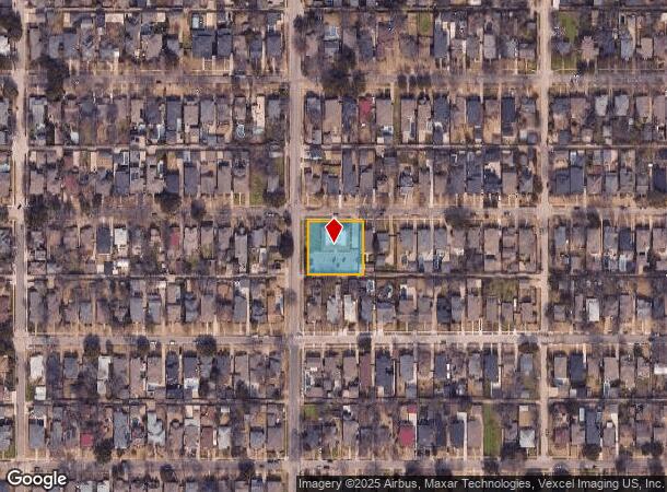 5506 Miller Ave, Dallas, TX Parcel Map