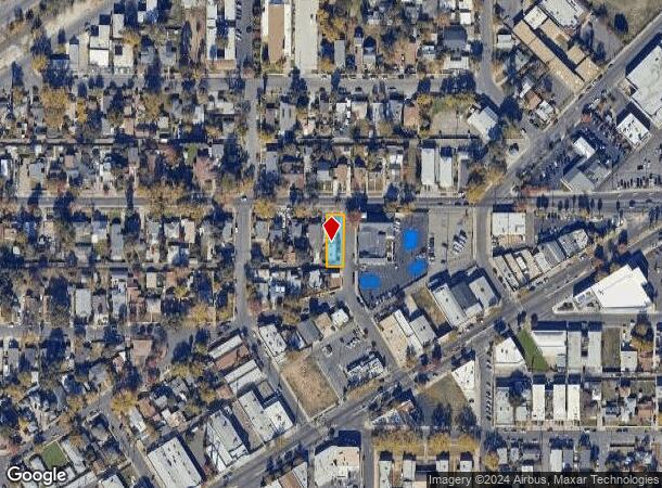  646 El Camino Ave, Sacramento, CA Parcel Map