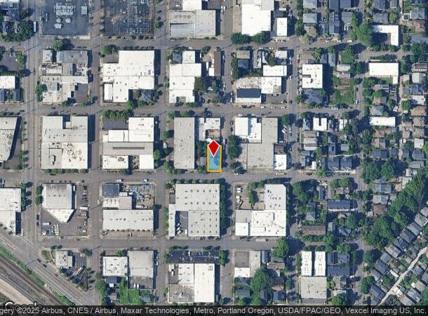  2129 Se 10Th Ave, Portland, OR Parcel Map