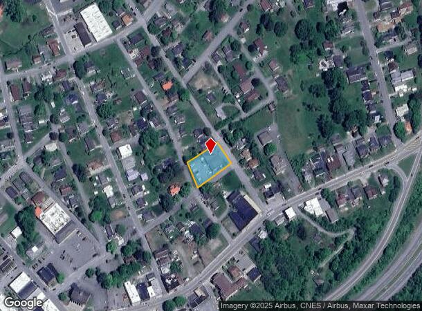  Chestnut Ave, Oak Hill, WV Parcel Map