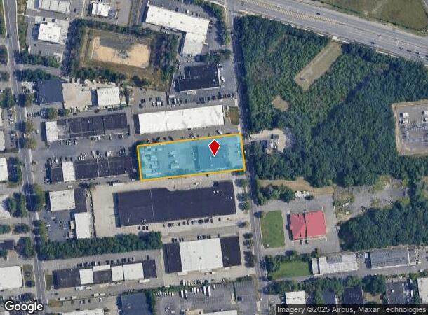 1644 Locust Ave, Bohemia, NY Parcel Map