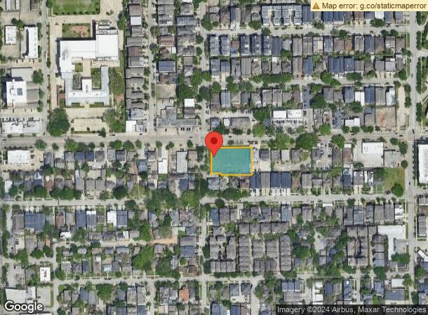  615 W Gray St, Houston, TX Parcel Map